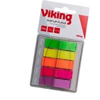 Office Depot Haftmarker Rechteckig 1,2 x 7 x 4,5 cm Farbig sortiert Pop Up 5 Stück à 40 Streifen