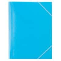 Office Depot Sammelmappe DIN A4 Blau Polypropylen 24,5 x 32 cm 5 Stück