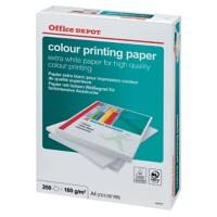 Office Depot DIN A4 Druckerpapier 160 g/m² Glatt Weiß 250 Blatt