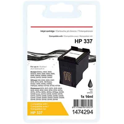 Office Depot 337 Kompatibel HP Tintenpatrone C9364EE Schwarz