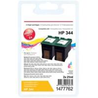 Office Depot 344 Kompatibel HP Tintenpatrone C9505EE 3 Farbig Duopack 2 Stück
