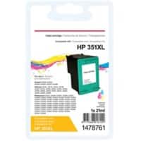 Office Depot 351XL Kompatibel HP Tintenpatrone CB338EE 3 Farbig