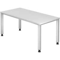 Hammerbacher Schreibtisch Q Serie Weiß 1.600 x 685 mm VQS16/W