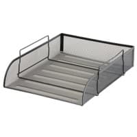Office Depot Briefablage Metallnetz Schwarz 25,5 x 33,5 x 7 cm