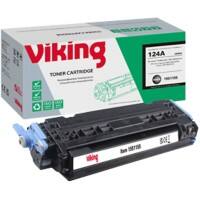 Viking 124A Kompatibel HP Tonerkartusche Q6000A Schwarz