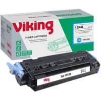 Viking 124A Kompatibel HP Tonerkartusche Q6001A Cyan