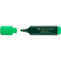 Faber-Castell Textliner 48 Textmarker Grün Mittel Keilspitze 1 - 5 mm Nachfüllbar