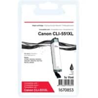 Kompatible Office Depot Canon CLI-551BK XL Tintenpatrone Schwarz