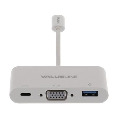 Valueline USB 3.1 Multiport Adapter VLCP64760W02 Weiß