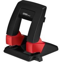 Rapid Supreme Press Less Locher SP30 2-fach 30 Blatt Schwarz, Rot