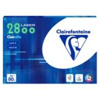 Clairefontaine Clairalfa  DIN A4 Druckerpapier Weiß 80 g/m² Glatt 500 Blatt
