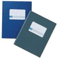 Atlanta 165 x 105 mm Graues Hardcover-Notizbuch mit Schutzumschlag Liniert 64 Blatt