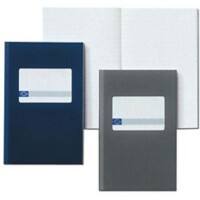 Djois Atlanta 165 x 105 mm Gebundenes blaues Hardcover-Notizbuch Liniert  96 Blatt