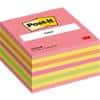 Post-it Haftnotizenwürfel 76 x 76 mm Pink und Gelb 450 Blatt
