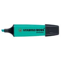 STABILO BOSS ORIGINAL Textmarker Türkis  Breit Keilspitze 2 - 5 mm Nachfüllbar