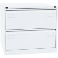 Bisley Light Hängeregistraturschrank CDF2696 Verkehrsweiß 800 x 622 x 711 mm