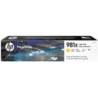 HP 981X Original Tintenpatrone L0R11A Gelb