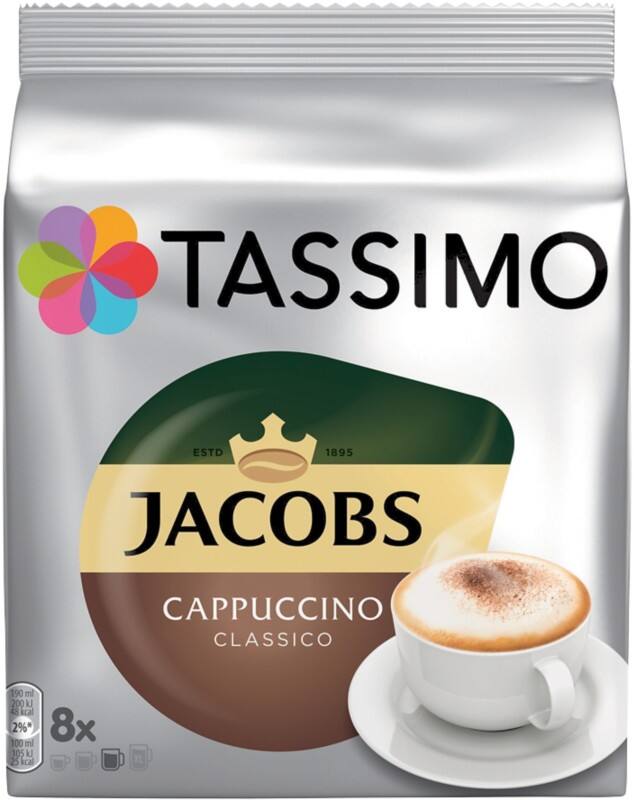 Tassimo Cappuccino Kaffeekapseln 8 Stück à 32.5 g