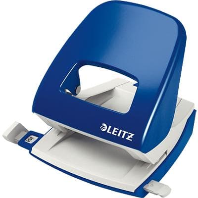 Leitz Locher 5008 Nexxt Bürolocher Metall 30 Blatt blau 