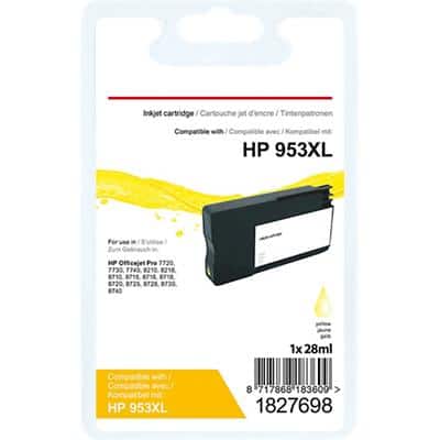 Kompatible Office Depot HP 953XL Tintenpatrone F6U18AE Gelb