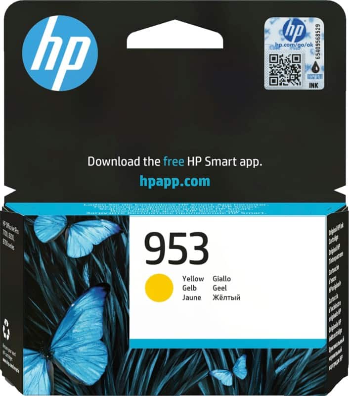 HP 953 Original Tintenpatrone F6U14AE Gelb