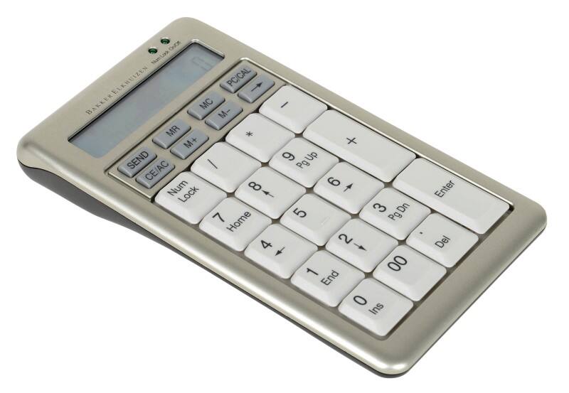 BakkerElkhuizen Numerische Ergonomische Tastatur S-Platine 840 Grau