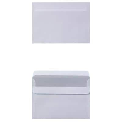 1000 Versandtaschen Briefumschläge Elepa selbstklebend C6 weiß ohne Fenster 80g 