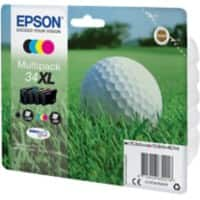 Epson 34XL Original Tintenpatrone C13T34764010 Schwarz, Cyan, Magenta, Gelb Multipack 4 Stück