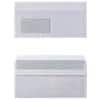 Office Depot Briefumschläge DL 80 g/m² Weiß Mit Fenster Selbstklebend 1000 Stück