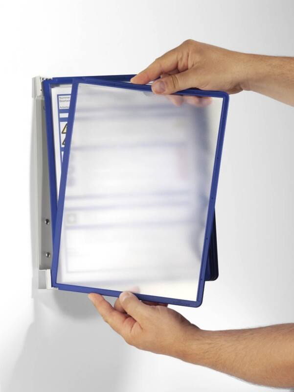 DURABLE Vario Sichttafel 5 Flächen DIN A4 Wandmontage PP (Polypropylen) Blau