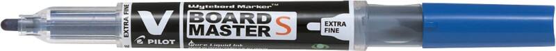 Pilot V-Board Master S Non-permanent Whiteboard-Marker Blau Extra Fein Rundspitze  - 1,3 mm 80% Recycelt