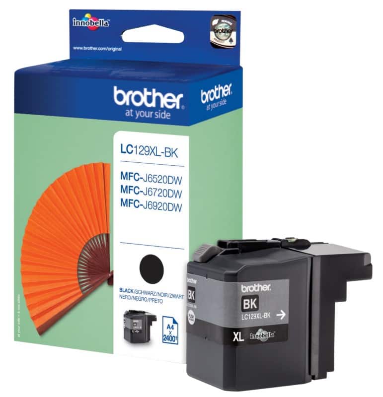 Brother LC129XLBK Original Tintenpatrone Schwarz