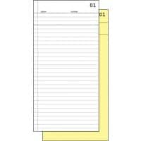 Expres Formularbuch Auftragsbuch DIN A5 Weiß-gelb