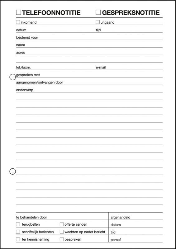 Sigel Expres Gesprächsnotizblock DIN A5 Weiß