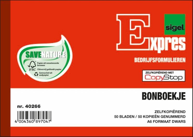 Expres Formularbuch Quittungsblock DIN A6 Weiß-gelb