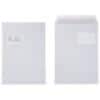 Office Depot Versandtaschen C4 100 g/m² Weiß Mit Fenster Abziehstreifen 250 Stück