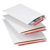 ColomPac C4 Versandtaschen zum Abziehen und Versiegeln Weiß 315 (B) x 30 (H) mm Unbedruckt 425 gsm 20 Stück