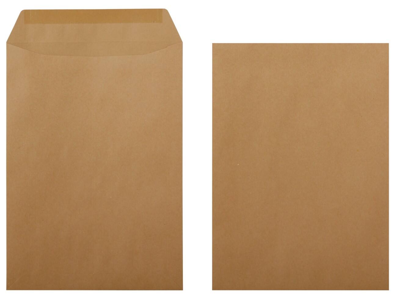 Office Depot Versandtaschen C4 110 g/m² Braun Ohne Fenster Nassklebend 50 Stück