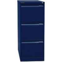 Bisley Hängeregistraturschrank 3633639 3 Schübe Oxfordblau 413 x 622 x 1.016 mm