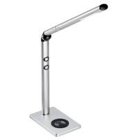 CEP Schreibtischlampe Qi Charger Silber