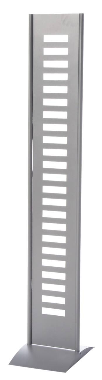 Kerkmann Tec-art DIN A4 Prospektständer Silber 6337 300 (B) x 400 (T) x 1.660 (H) mm