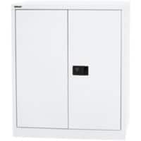 Bisley Flügeltürenschrank Universal Verkehrsweiß 914 x 400 x 1.000 mm
