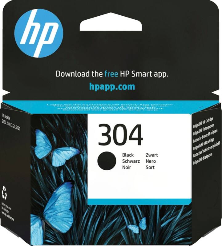 HP 304 Original Tintenpatrone N9K06AE Schwarz