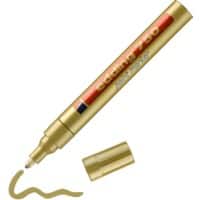 edding 750 Lackmarker Mittel Rundspitze Gold