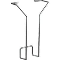 Kerkmann DL Prospektfach Silber 6941 10,8 x 3,3 x 18 cm 2 Stück