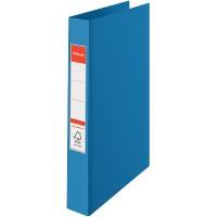 Esselte Ringbuch 23 Ringe 25 mm Karton, Polypropylen DIN A4 Blau