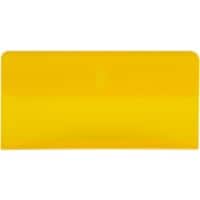 Biella Klarsichthülle Gelb PVC (Polyvinylchlorid) 6 cm 25 Stück