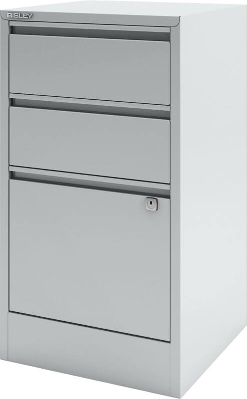 Bisley Home Hängeregistraturschrank Home 1 Schublade Lichtgrau 413 x 400 x 672 mm