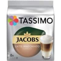 Tassimo Latte Macchiato Kaffeekapseln 8 Stück à 33 g