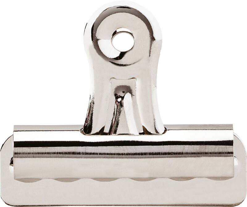 Viking Briefklemmer Metall 54 mm Silber 12 Stück